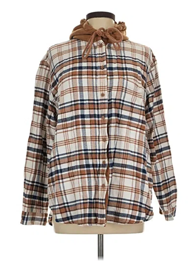 Pre-owned American Eagle Outfitters Coat In Brown