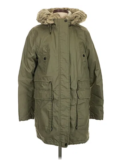 Pre-owned American Eagle Outfitters Coat In Green