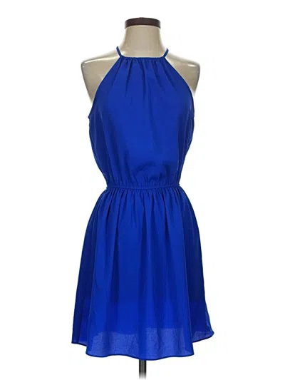 Pre-owned American Eagle Outfitters Cocktail Dress In Blue