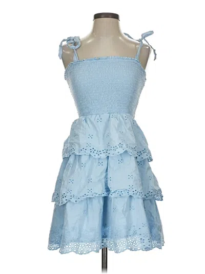 Pre-owned American Eagle Outfitters Cocktail Dress In Blue