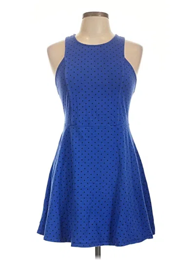 Pre-owned American Eagle Outfitters Cocktail Dress In Blue