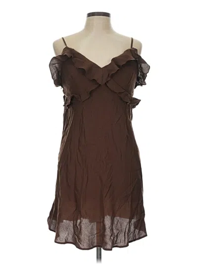 American Eagle Outfitters Cocktail Dress In Brown