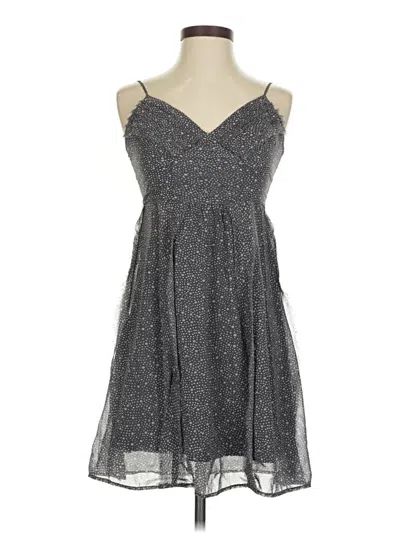Pre-owned American Eagle Outfitters Cocktail Dress In Gray
