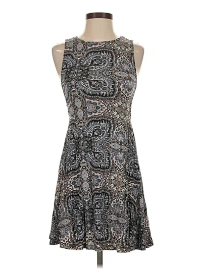 Pre-owned American Eagle Outfitters Cocktail Dress In Gray