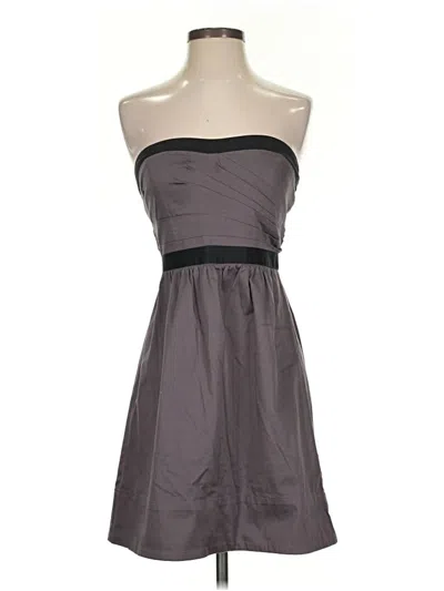 Pre-owned American Eagle Outfitters Cocktail Dress In Gray
