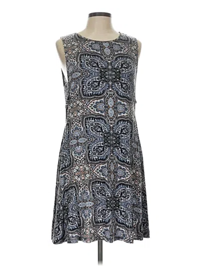 Pre-owned American Eagle Outfitters Cocktail Dress In Gray