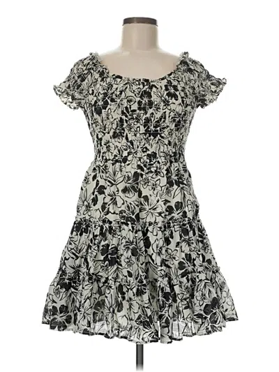 Pre-owned American Eagle Outfitters Cocktail Dress In Gray