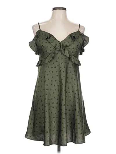 Pre-owned American Eagle Outfitters Cocktail Dress In Green