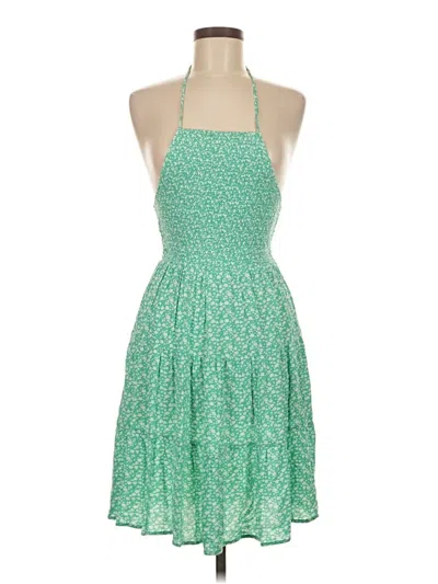 Pre-owned American Eagle Outfitters Cocktail Dress In Green