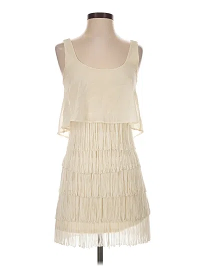 Pre-owned American Eagle Outfitters Cocktail Dress In Ivory