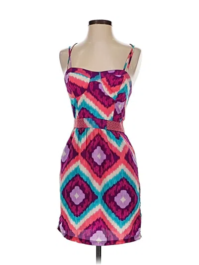 Pre-owned American Eagle Outfitters Cocktail Dress In Purple