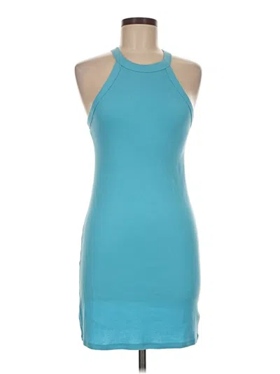 Pre-owned American Eagle Outfitters Cocktail Dress In Teal