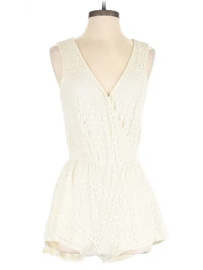 Pre-owned American Eagle Outfitters Cocktail Dress In White