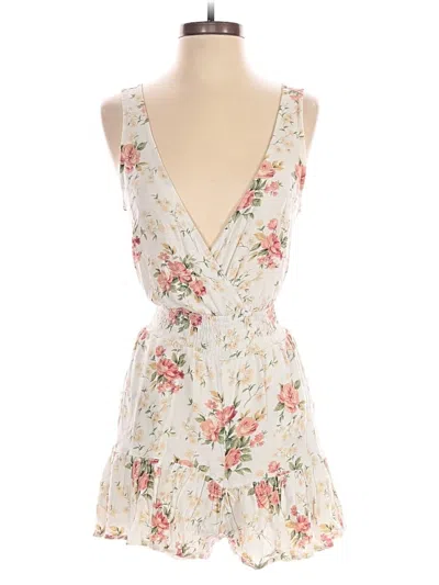 Pre-owned American Eagle Outfitters Cocktail Dress In White