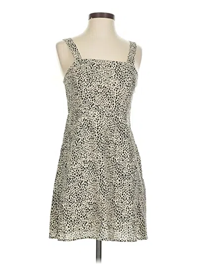 Pre-owned American Eagle Outfitters Cocktail Dress In White