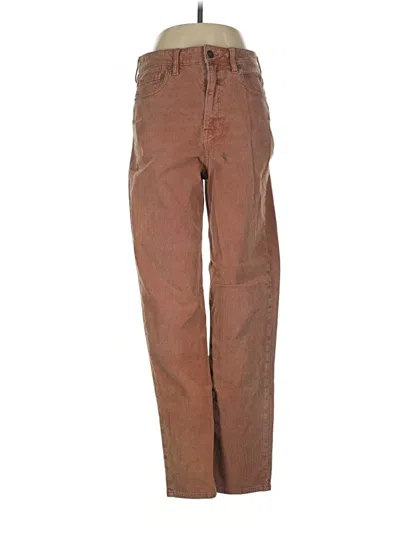 Pre-owned American Eagle Outfitters Cord Pant In Tan