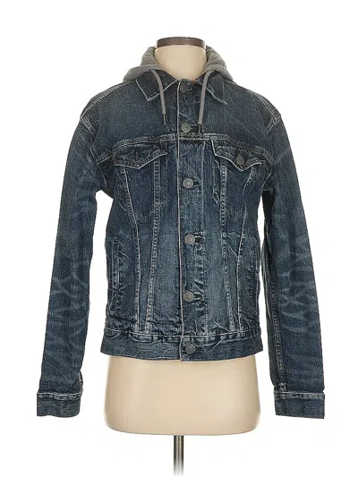 Pre-owned American Eagle Outfitters Denim Jacket In Blue