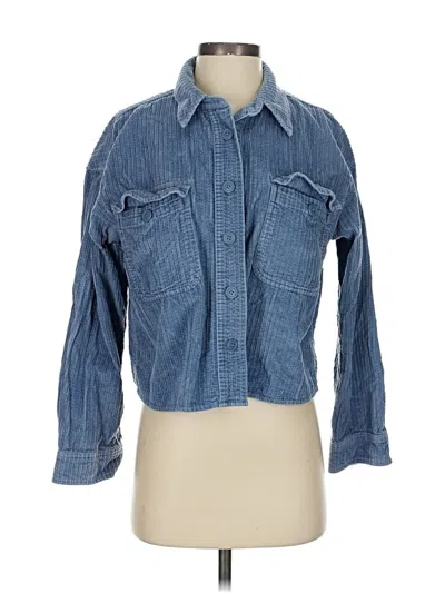 Pre-owned American Eagle Outfitters Denim Jacket In Blue