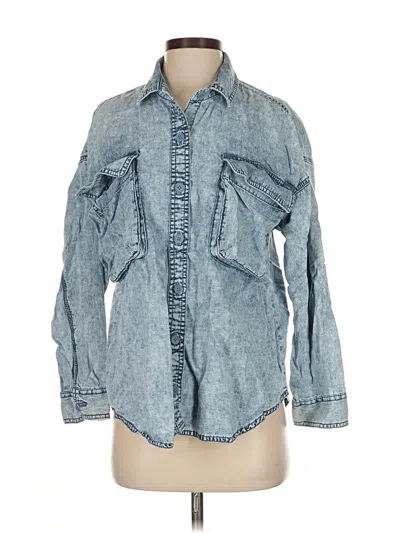 Pre-owned American Eagle Outfitters Denim Jacket In Blue