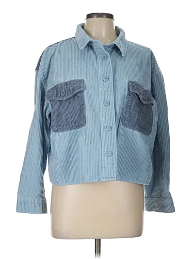 Pre-owned American Eagle Outfitters Denim Jacket In Blue