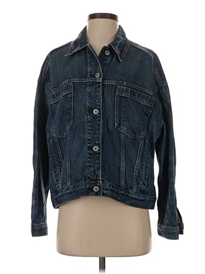 Pre-owned American Eagle Outfitters Denim Jacket In Blue