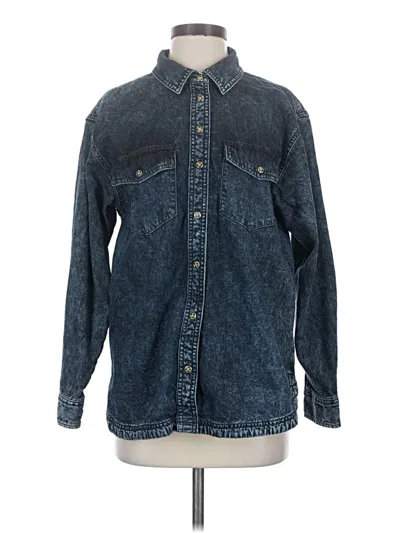 Pre-owned American Eagle Outfitters Denim Jacket In Blue