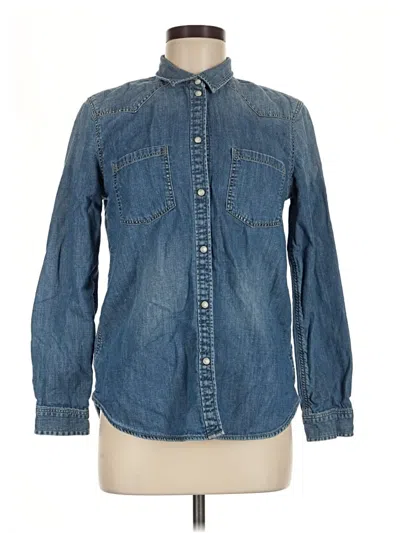 Pre-owned American Eagle Outfitters Denim Jacket In Blue