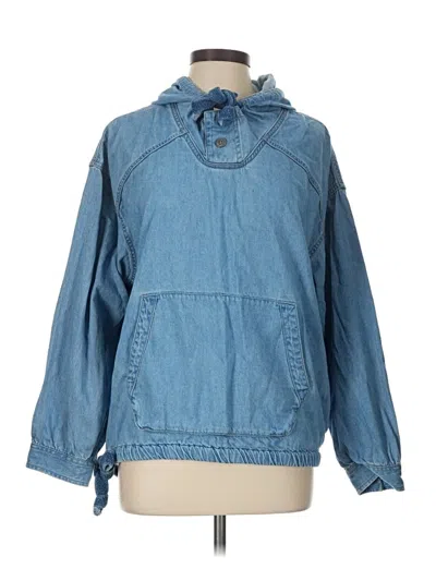 Pre-owned American Eagle Outfitters Denim Jacket In Blue
