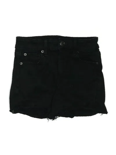 Pre-owned American Eagle Outfitters Denim Shorts In Black