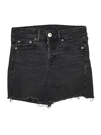 Pre-owned American Eagle Outfitters Denim Shorts In Black