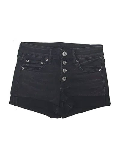 American Eagle Outfitters Denim Shorts In Black