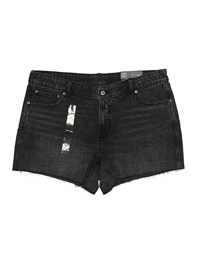 American Eagle Outfitters Denim Shorts In Black
