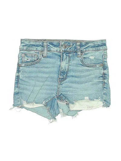 Pre-owned American Eagle Outfitters Denim Shorts In Blue