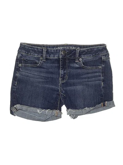 Pre-owned American Eagle Outfitters Denim Shorts In Blue