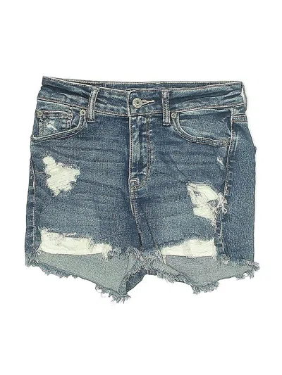 Pre-owned American Eagle Outfitters Denim Shorts In Blue