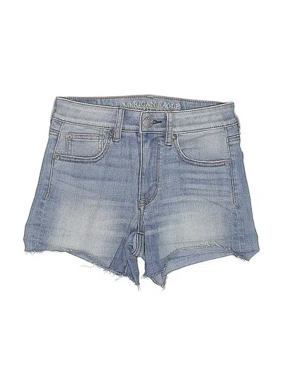 Pre-owned American Eagle Outfitters Denim Shorts In Blue