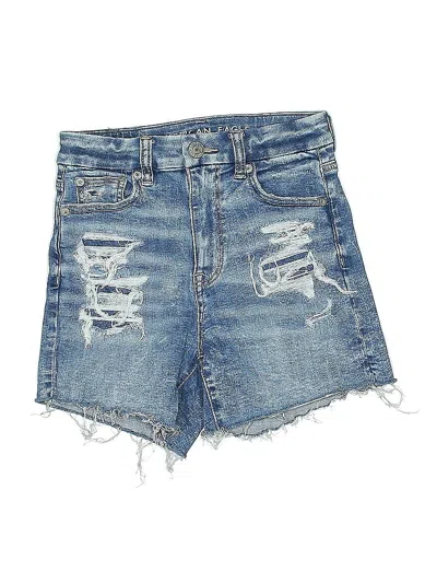 Pre-owned American Eagle Outfitters Denim Shorts In Blue