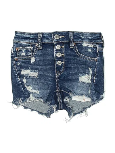 Pre-owned American Eagle Outfitters Denim Shorts In Blue
