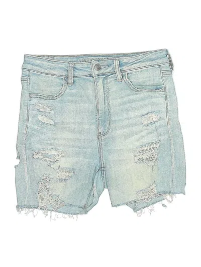 Pre-owned American Eagle Outfitters Denim Shorts In Blue