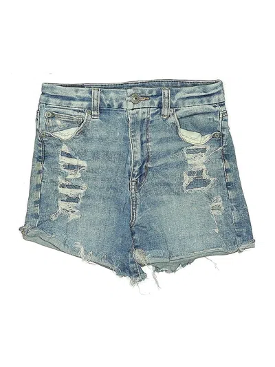 Pre-owned American Eagle Outfitters Denim Shorts In Blue