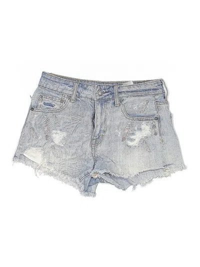 Pre-owned American Eagle Outfitters Denim Shorts In Blue