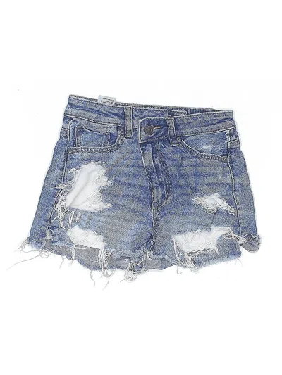 Pre-owned American Eagle Outfitters Denim Shorts In Blue