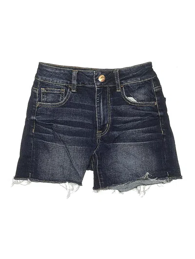 Pre-owned American Eagle Outfitters Denim Shorts In Blue