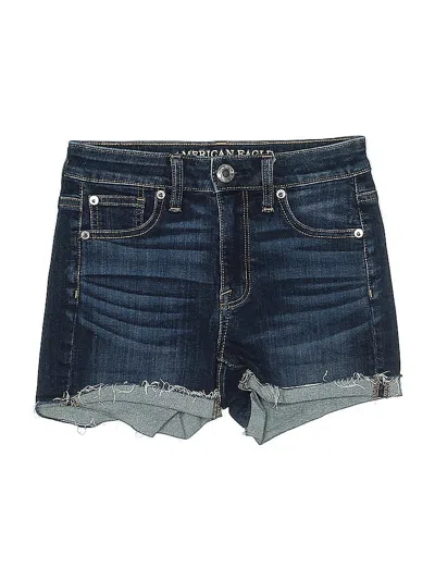 Pre-owned American Eagle Outfitters Denim Shorts In Blue