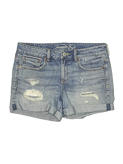 Pre-owned American Eagle Outfitters Denim Shorts In Blue