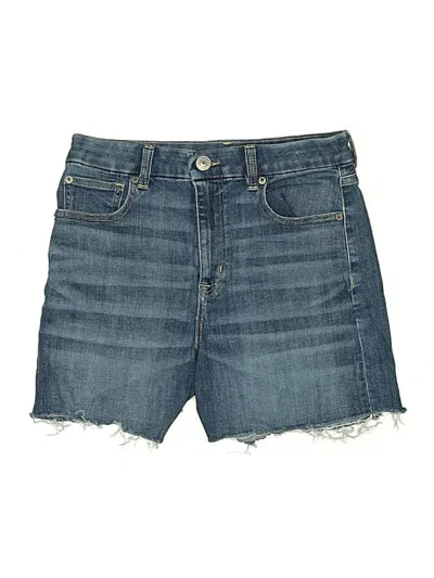 Pre-owned American Eagle Outfitters Denim Shorts In Blue