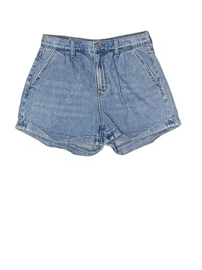 Pre-owned American Eagle Outfitters Denim Shorts In Blue