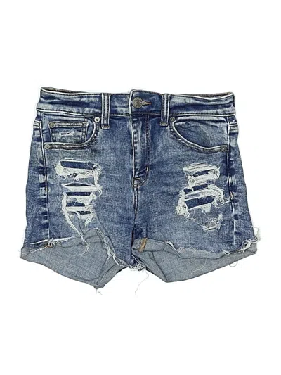 Pre-owned American Eagle Outfitters Denim Shorts In Blue