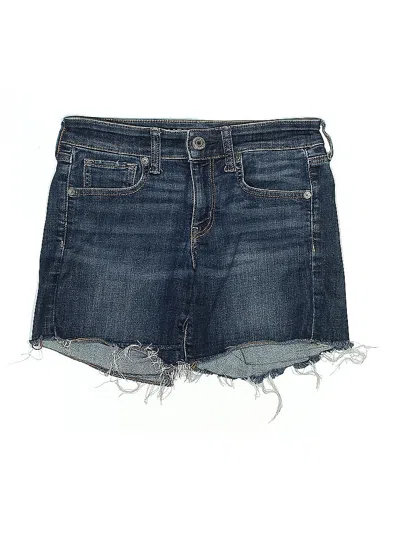 Pre-owned American Eagle Outfitters Denim Shorts In Blue