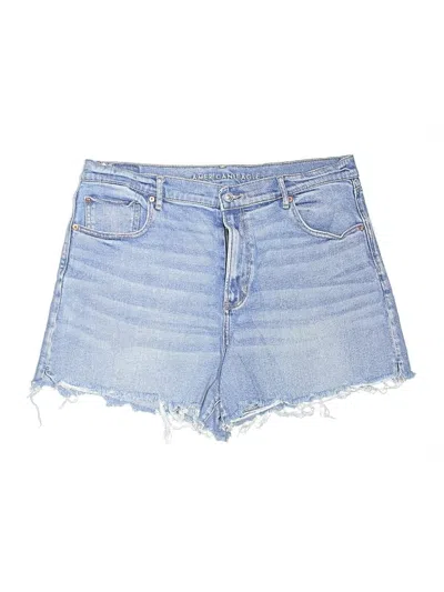 Pre-owned American Eagle Outfitters Denim Shorts In Blue